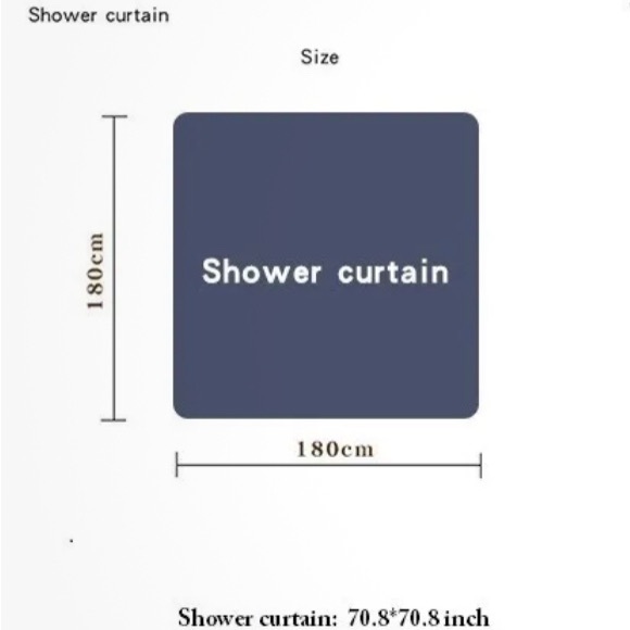 Get Naked Shower Curtain With Shower  Curtain  Rings - Picture 3 of 3